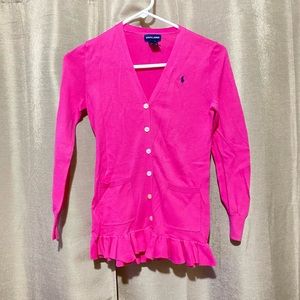 Polo Ralph Lauren frilled Cardigan